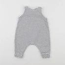 Petit Bateau - combinaison blanc, bleu - 3 mois