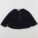 Vertbaudet - gilet bleu - 3 mois