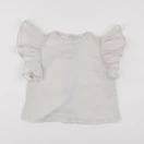 Yellow Pelota - blouse gris - 4 ans