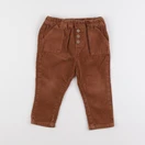 Vertbaudet - pantalon marron - 18 mois