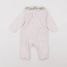 Cyrillus - pyjama velours rose - 3 mois