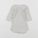 Petit Bateau - body gris - 3 mois