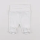 Jacadi - legging blanc - 0 mois