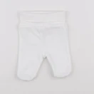Jacadi - legging blanc - 0 mois