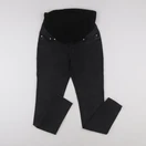 H&M - jean grossesse gris - m