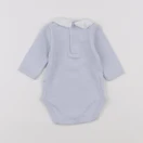 Carrément Beau - body à col bleu - 1 mois
