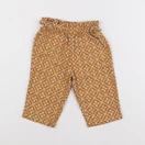 Vertbaudet - pantalon marron - 6 mois