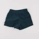 Okaidi - jupe short bleu, or - 4 ans