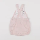 Petit Bateau - salopette rose - 6 mois