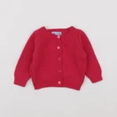 Jacadi - gilet rose - 6 mois