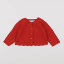 Jacadi - gilet rouge - 6 mois