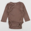 H&M - body marron - 6 mois