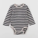 H&M - body beige - 6 mois