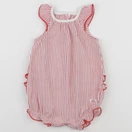 Petit Bateau - combinaison rouge - 1 mois