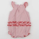 Petit Bateau - combinaison rouge - 1 mois