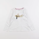 Vertbaudet - tee-shirt blanc - 5 ans