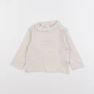 Vertbaudet - sous-pull beige - 12 mois
