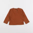 Vertbaudet - tee-shirt marron - 12 mois