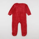 Vertbaudet - pyjama velours rouge - 2 ans
