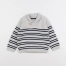 Tape à l'oeil - pull gris - 2 ans