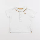 Boutchou - polo blanc - 12 mois