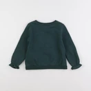 Vertbaudet - sweat vert - 3 ans