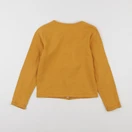 Vertbaudet - sweat jaune - 8 ans