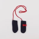 Jacadi - moufles rouge, bleu - 0/6 mois