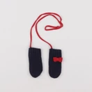 Jacadi - moufles rouge, bleu - 0/6 mois