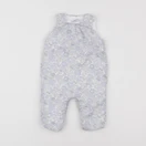 Jacadi - salopette liberty bleu - 6 mois