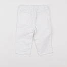Jacadi - jean blanc - 12 mois