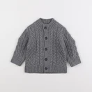 Jacadi - gilet gris - 6 mois