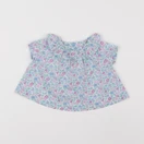 Jacadi - blouse liberty bleu - 3 mois