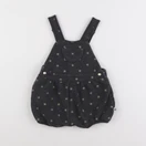 Petit Bateau - combinaison or, gris - 12/18 mois