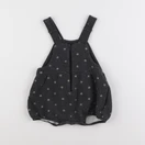 Petit Bateau - combinaison or, gris - 12/18 mois