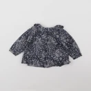 Jacadi - blouse liberty bleu - 6 mois