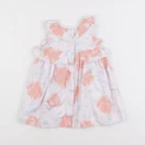 Petit Bateau - robe multicolore - 6 mois