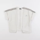 IKKS - sweat blanc, or - 4 ans