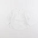 Jacadi - chemise blanc - 12 mois