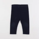 Vertbaudet - legging bleu - 18 mois