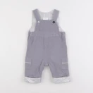 Jacadi - salopette doublé gris - 3 mois