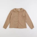 Vertbaudet - blouse marron - 8 ans
