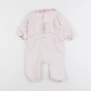 Jacadi - pyjama velours rose - 6 mois