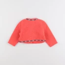 IKKS - gilet rose fluo - 6 mois