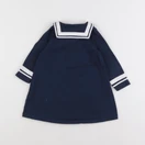 Petit Bateau - robe bleu - 12 mois