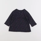 Petit Bateau - robe bleu - 3 mois