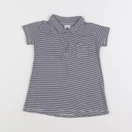 Petit Bateau - robe bleu - 12 mois