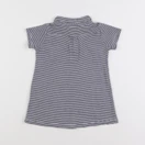 Petit Bateau - robe bleu - 12 mois