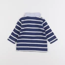 Jacadi - polo bleu - 6 mois