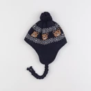 Vertbaudet - bonnet bleu - 2/3 ans